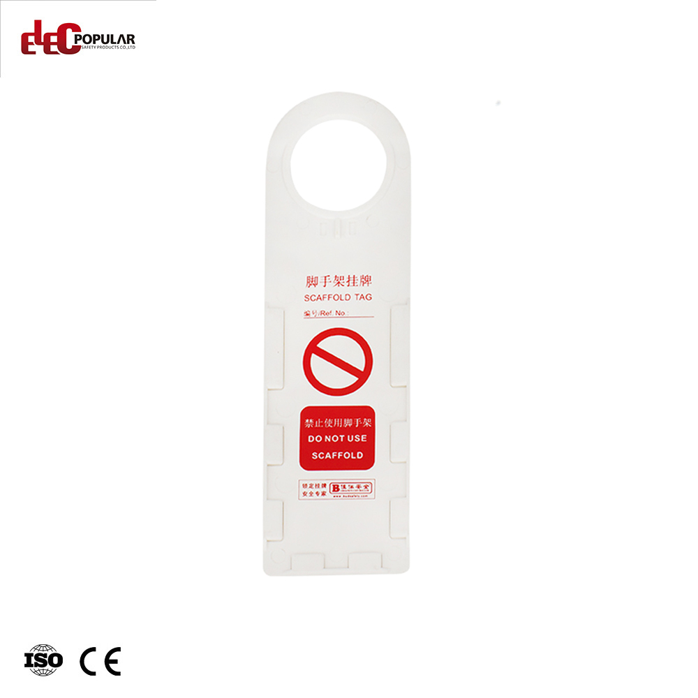 Lock Out Tag Out Kits Scaffolding Inspection Erection Safety Tags For Security
