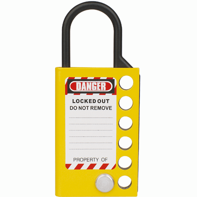 All Colors Super Aluminum Alloy Aluminium Hasp Lockout With Write–on Labels