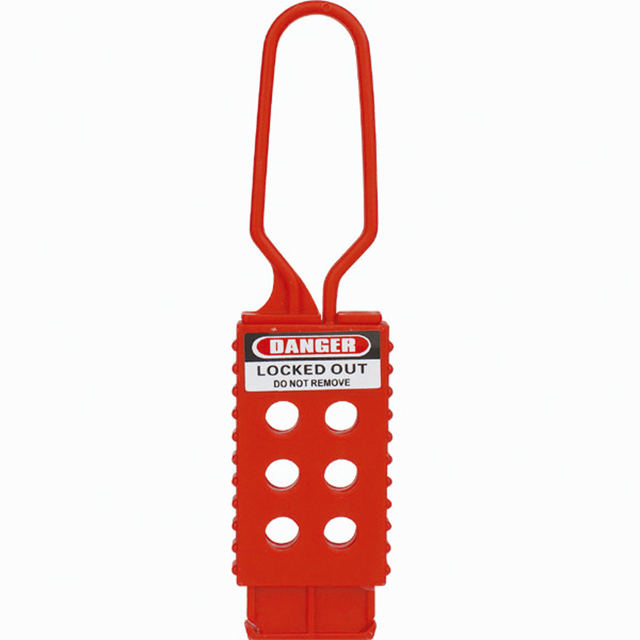 Red Light Weight Flexible Scalability Insulation Hasp Lockout