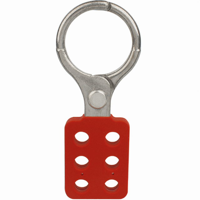 Red PA Injection Molding Aluminium Hasp Lockout