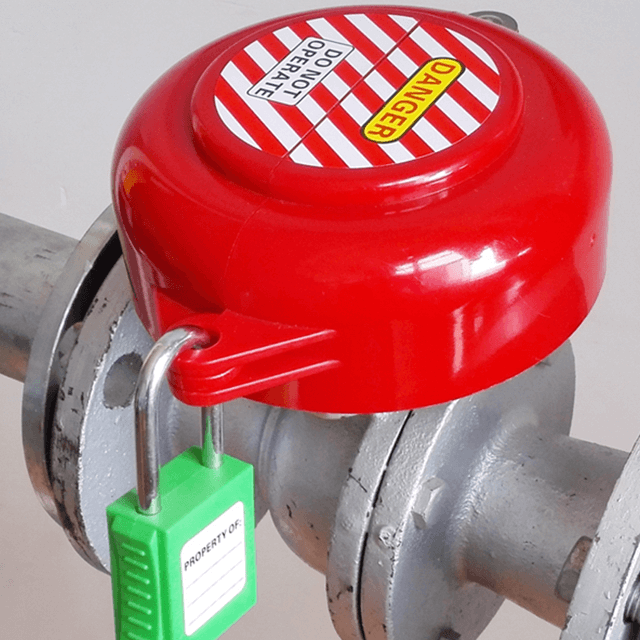 Easy Carry Handle Removable Full Manual Plug Valve Lockout