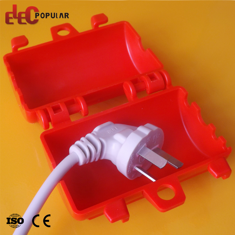 China Online Selling ABS Plastic Electrical Safety Plug Lockout Devices