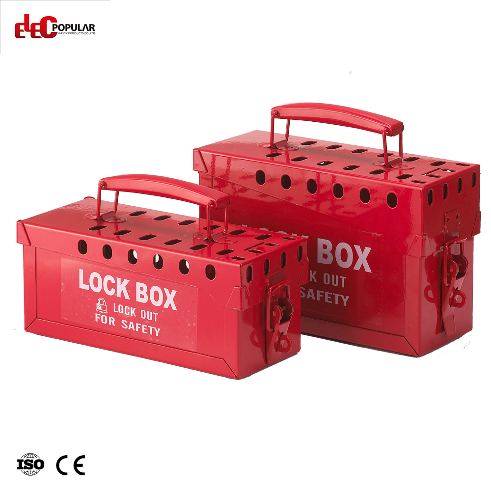 Industrial Security Safety Equipment Metal Portable Lock Box